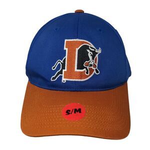 Outdoor Cap Men's Strapback Hat Blue Brown Size S/M Durham Bulls Embroidered